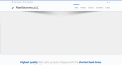 Desktop Screenshot of fiberelectronics.com